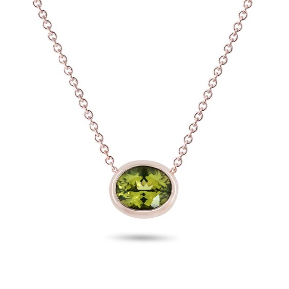 Collana Fiore Roberta srl Donna Pop in Oro rosa Peridoto 2.82 Ct FC4464R62 - FC4464R62